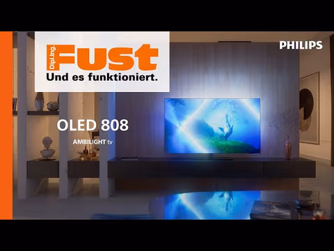 Produktvideo zu 55OLED808 - 55'', 4K UHD OLED TV, Ambilight, Google TV, 2023 