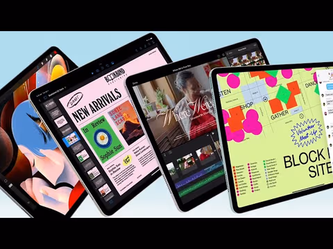 Produktvideo zu iPad Air Wi-Fi 2025 [11", M3 Chip, 8 GB RAM, 256 GB, Blue, MCA34TY/A] 