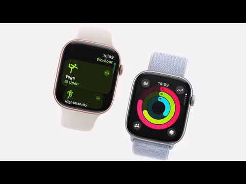 Vidéo de produit Watch Series 10 GPS + Cellular, 42mm, Slate Titanium / Black Sport Band  M/L 