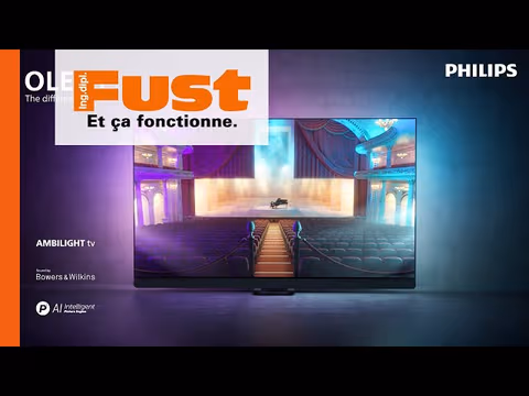 Vidéo de produit 77OLED908 - 77'', 4K UHD OLED TV, Ambilight, Google TV, 2023 