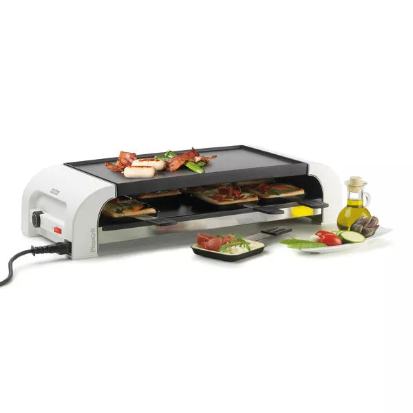 Spring Pizza Raclette 6 - Piastra in alluminio per 6 persone