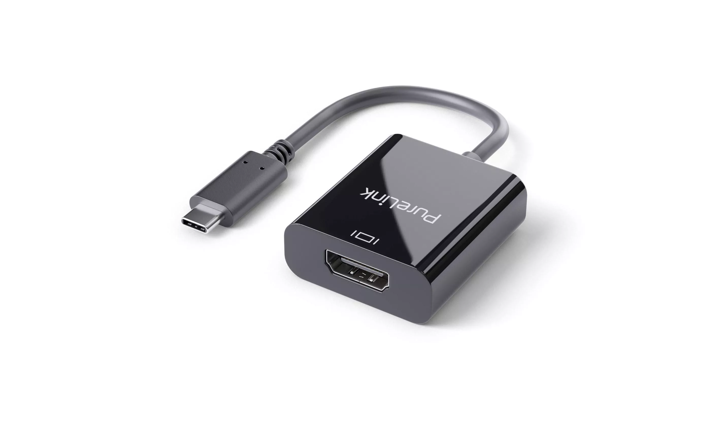 Adaptateur USB Type-C \u2013 HDMI 4K/60Hz, Noir, Premium