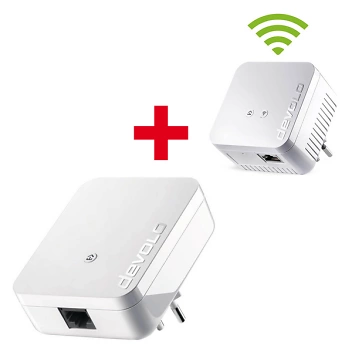 dLAN 550 WiFi Powerlin + dLAN 1000 min