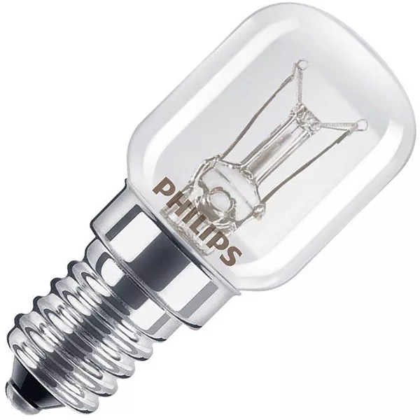 1 X Lampe Du Four 300° 25W E14 Transparent Ampoule 25 Watt Tubes
