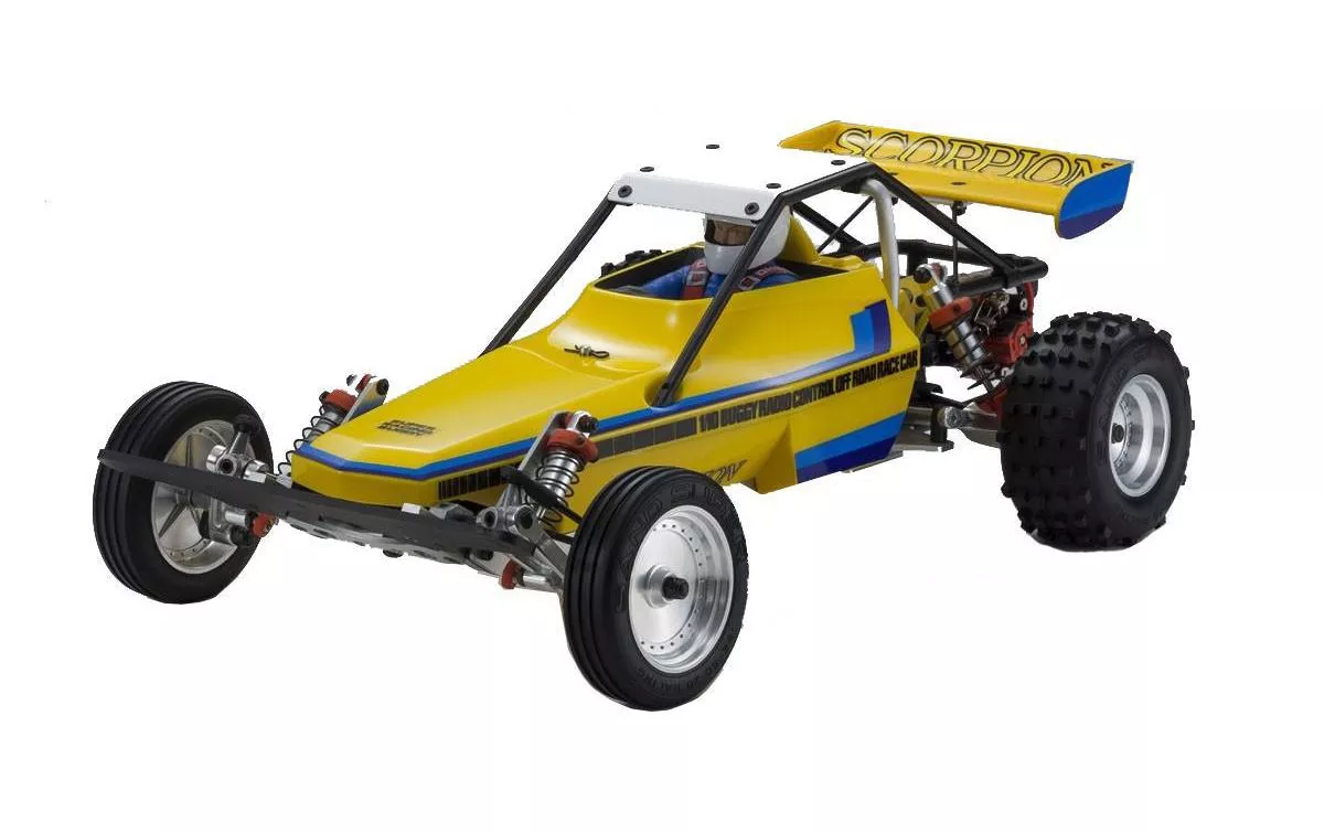 Kyosho Buggy Scorpion 2WD Legendary Series kit de construction, 1:10