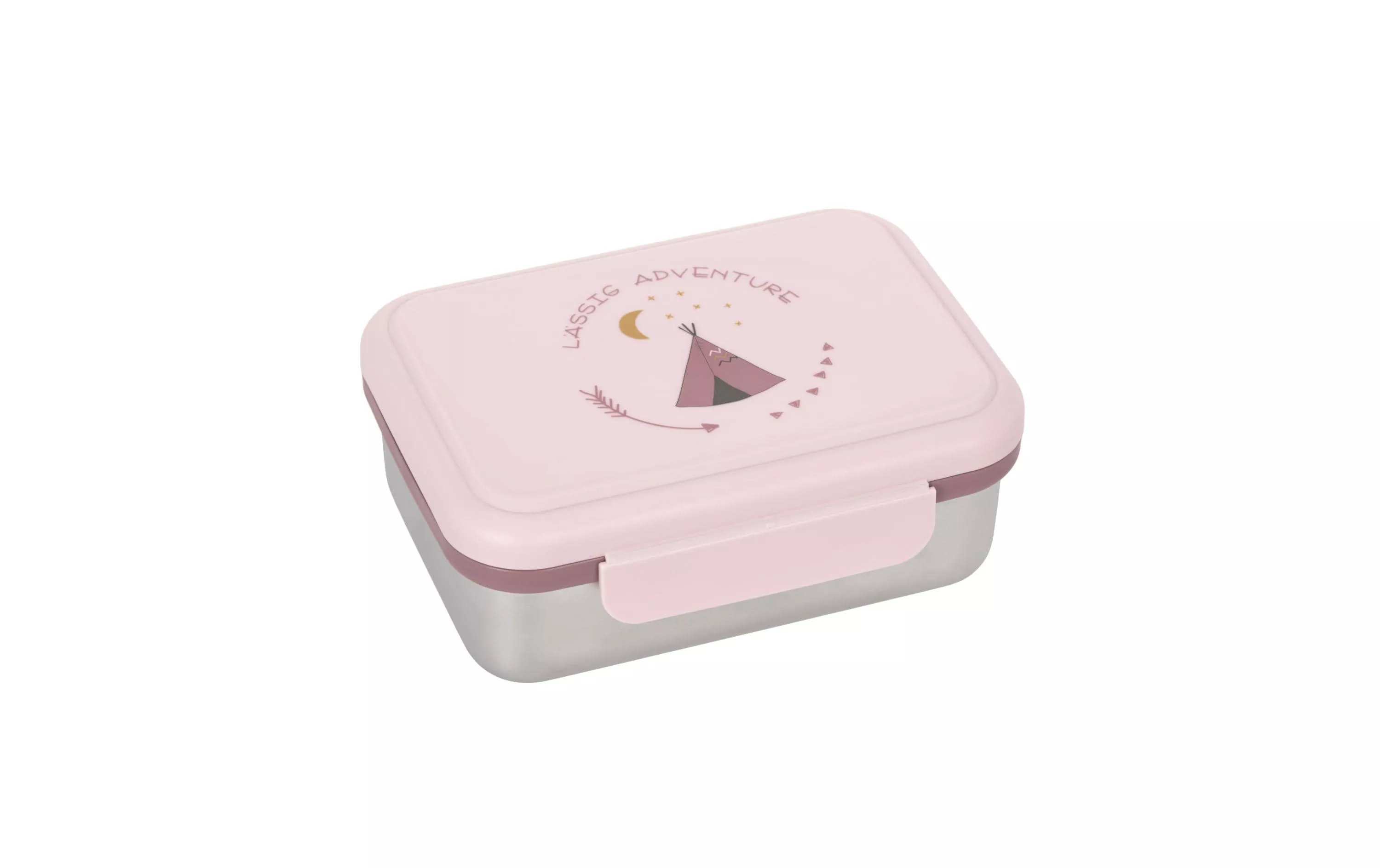 Lunchbox Adventure Tipi rosa/argento - Scatole da pranzo