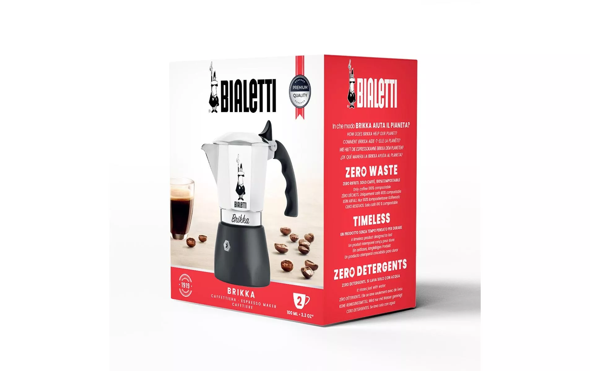 Caffettiere - Bialetti Brikka 2 Tazze