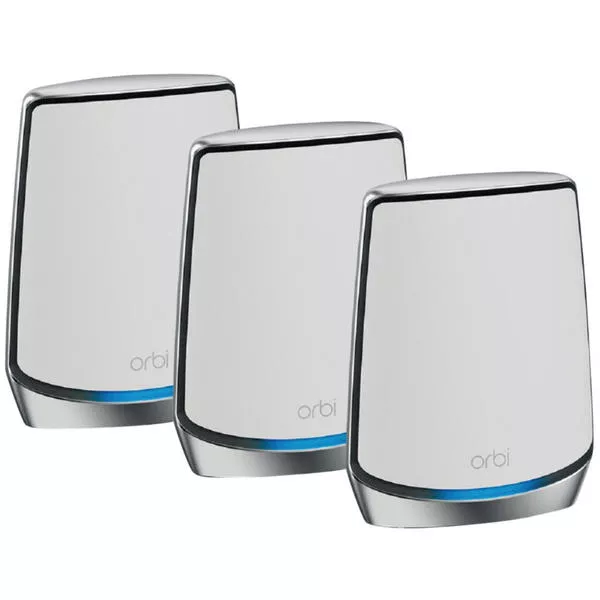 Orbi RBK853 WiFi 6 Tri-Band Mesh WLAN System AX6000 3-Set RBK853-100EUS