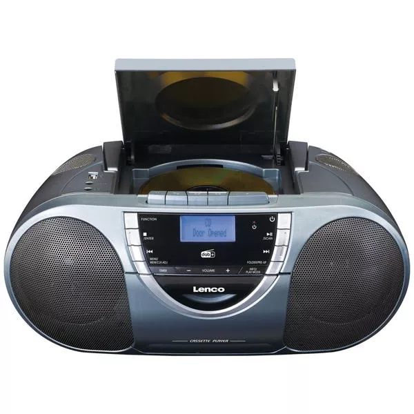 SCD-6800 DAB+ - Boombox FM, Radio, - Batteriebetrieb DAB+, DAB+ CD, Kassette, Netzbetrieb