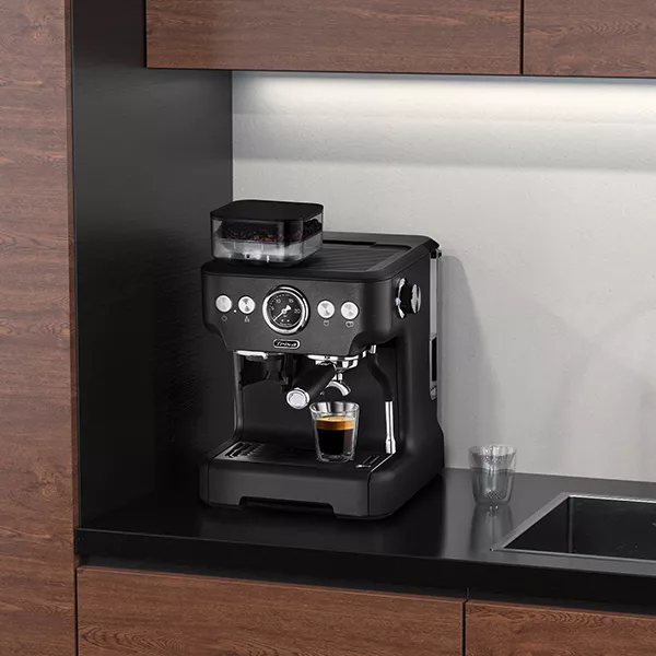 Acquista Trisa Barista Plus Macchina per il caffè Antracite Con macina caffè  da Conrad