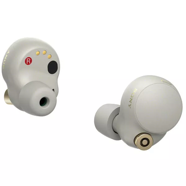 Noise - Bluetooth, - In-Ear, silver In-Ear WF-1000XM4 Kopfhörer Cancelling