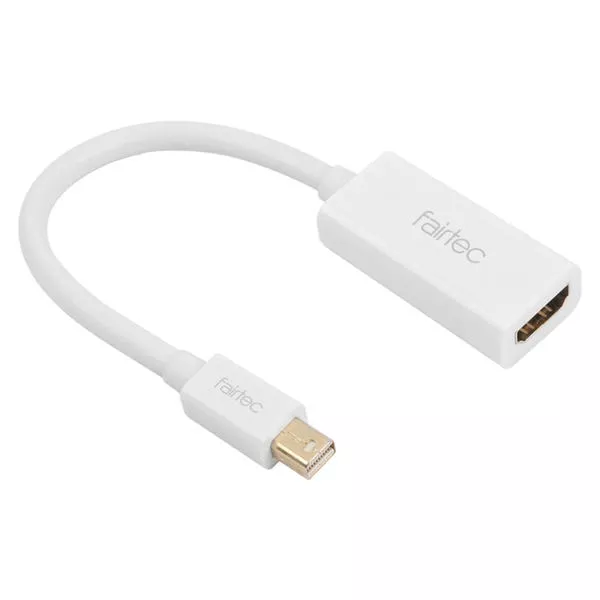Mini DisplayPort Connector to HDMI 20cm weiss
