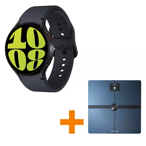 Watch6 Graphite + Gratis Withings Waage