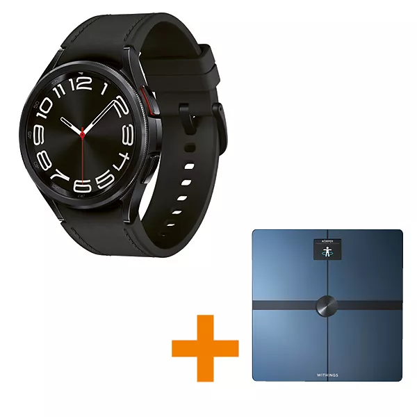 Watch6 Classic Small Black + Gratis Withings Waage