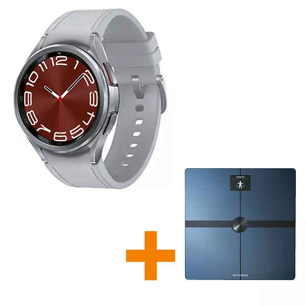 Watch6 Classic Small Silver + Gratis Withings Waage