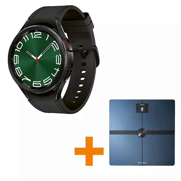 Watch6 Classic Black + Gratis Withings Waage