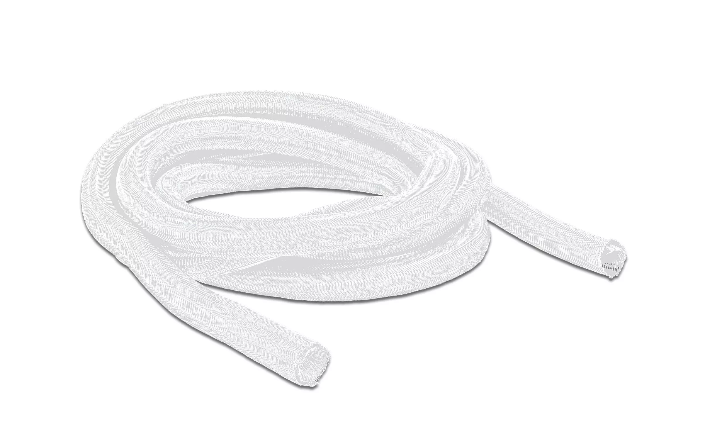 Gaine de câble autofermant, 2m x 25 mm Blanc