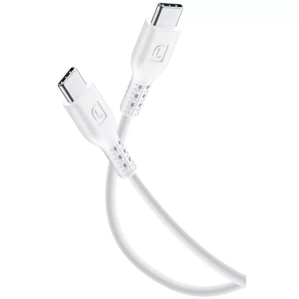 Câble de charge 100cm - USB-C vers USB-C, 5A, White