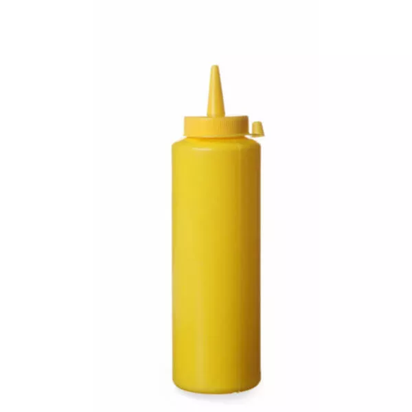 Saucenflasche gelb 350ml, 20cm