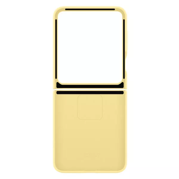 Galaxy Z Flip6 Silicone Case Yellow