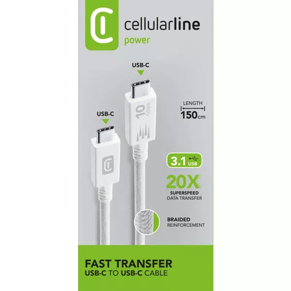 Fast Transfer Cable 1.5m - USB-C to USB-C