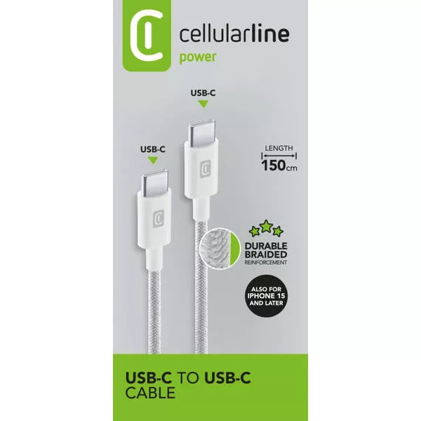 Power Cable 1.5m - USB-C to USB-C