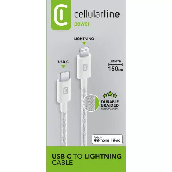 Power Cable 1.5m - Lightning to USB-C