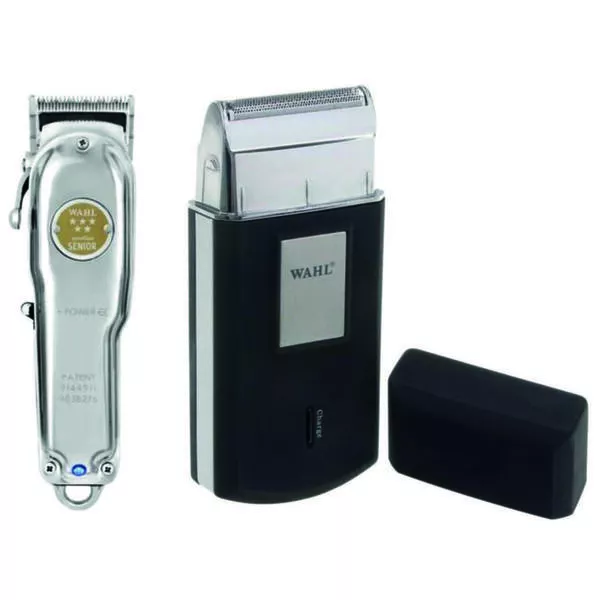 Cordless Senior Metal Edition + Mobile Shaver Set