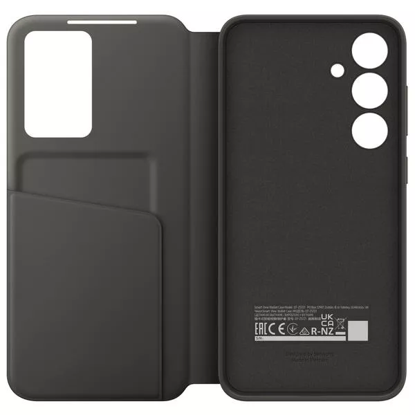 Galaxy S24 FE Book-Cover Wallet Case Black