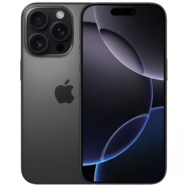 iPhone 16 Pro - 128 GB, Black Titanium, 6.3\'\', 48 MP, 5G