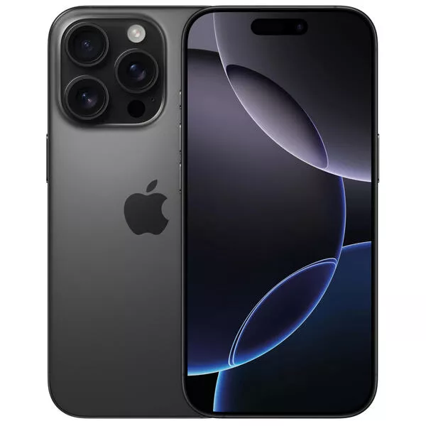 iPhone 16 Pro - 256 GB, Black Titanium, 6.3\'\', 48 MP, 5G