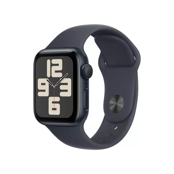 Watch SE 2024, 40mm, Midnight / Midnight Sport Band S/M