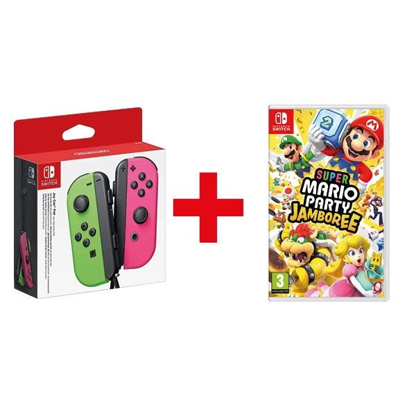 Set JoyCon 2er-Set  G.P. Switch + Super Mario Party Jamboree