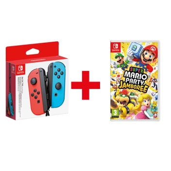 Set JoyCon 2er-Set  R.B. Switch + Super Mario Party Jamboree