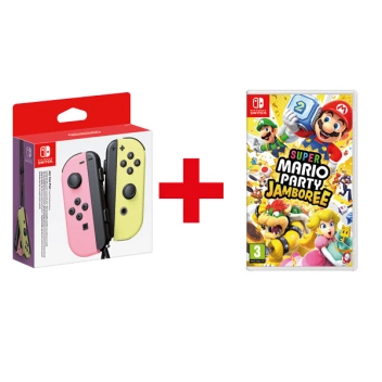 Set JoyCon 2er-Set  PR.G Switch + Super Mario Party Jamboree