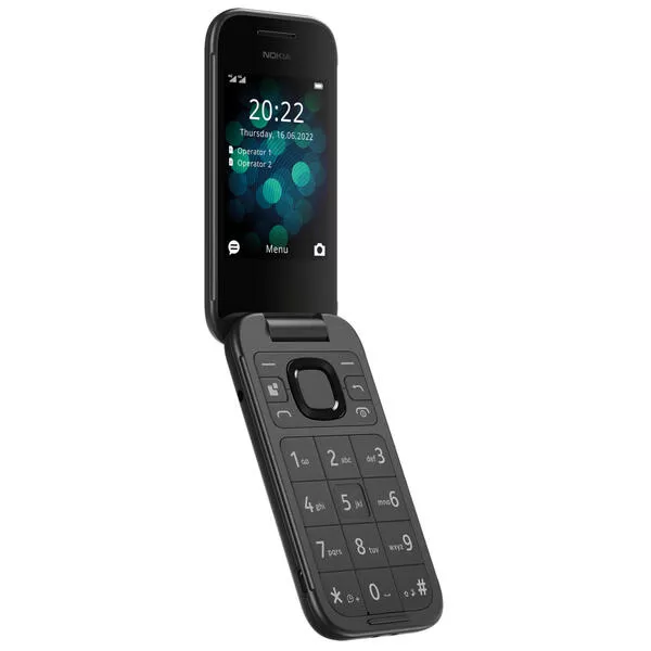 2660 Flip - 128 MB, Black, 2.8\", 0.3 MP, 4G