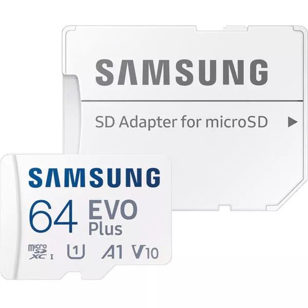 Evo+ microSDXC 160MB/s 64GB, V10, A1 