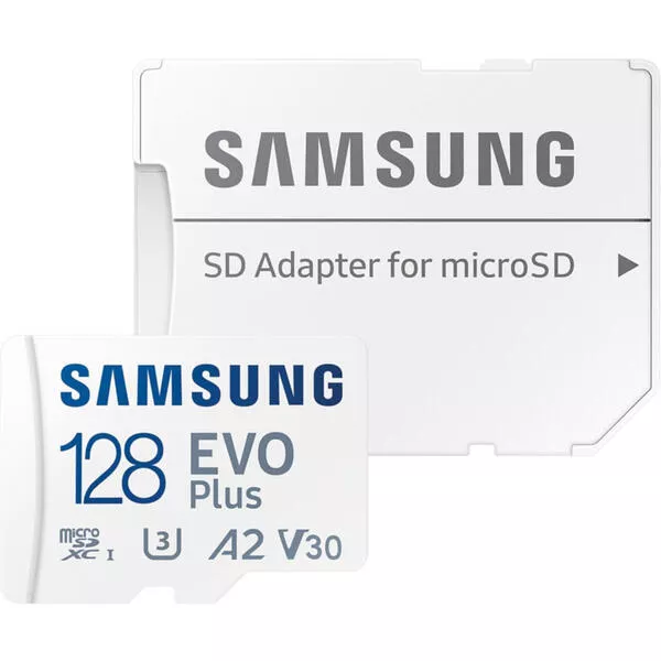 Evo+ microSDXC 160MB/s 128GB, V30, A2 