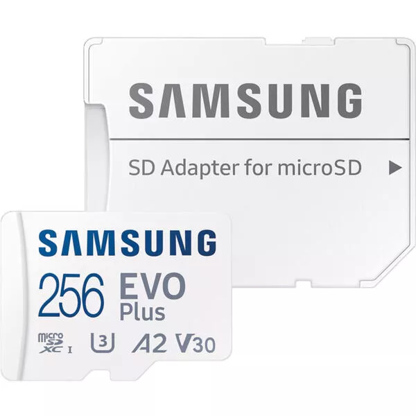 Evo+ microSDXC 160MB/s 256GB, V30, A2 