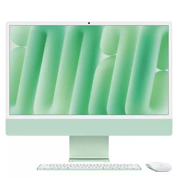 iMac 2024 [24\", M4 Chip, 16 GB RAM, 256 GB SSD, 8-Core GPU, Green, MWUE3SM/A]