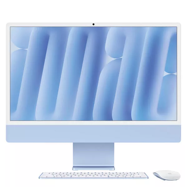 iMac 2024 [24\", M4 Chip, 16 GB RAM, 256 GB SSD, 10-Core GPU, Blue, MWV13SM/A]