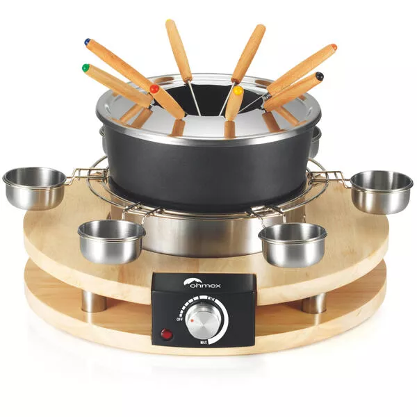 OHM-FND-1060 Elektrisches Fondue-Set