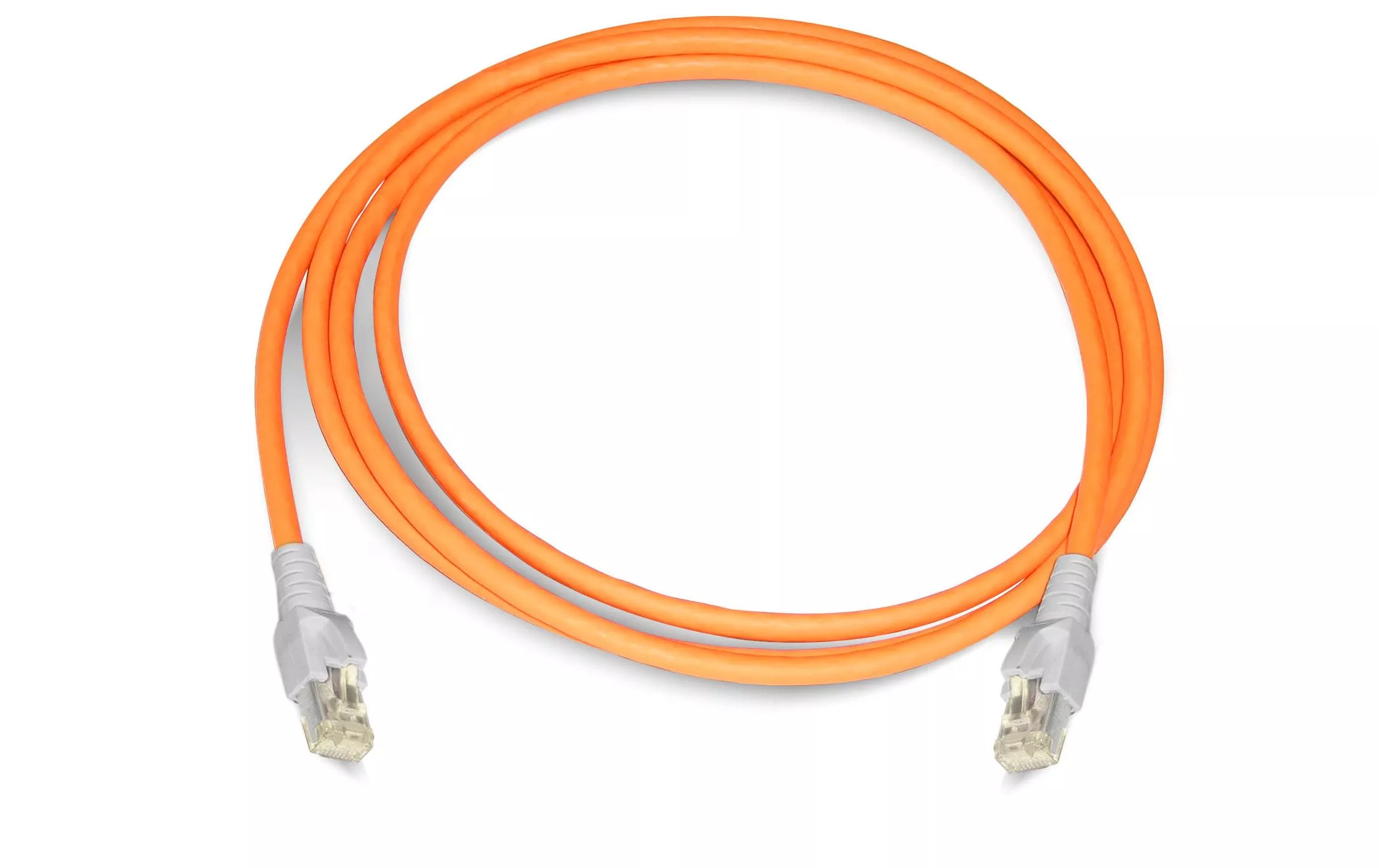 Câble patch  Cat 6A, S/FTP, 50 m, Orange