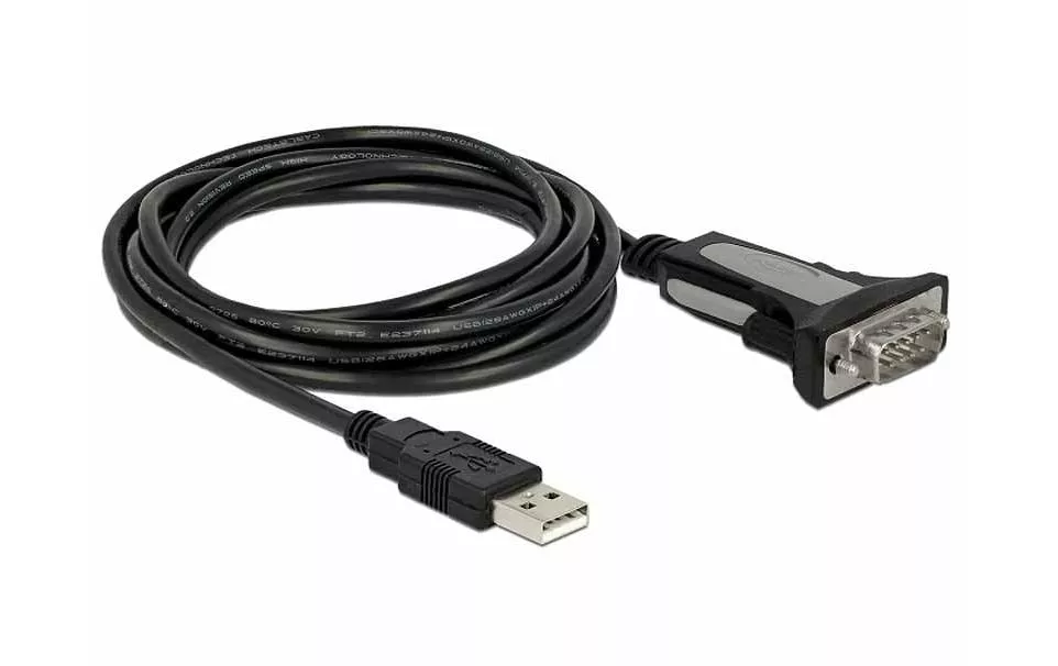 Adaptateur sériel USB-A à RS-232 DB9, 4m