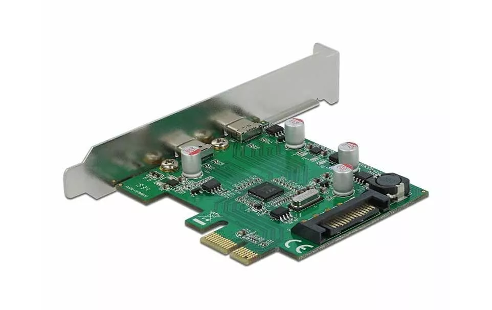 Carte PCI Express 90493 USB-C - 2 Port, LP