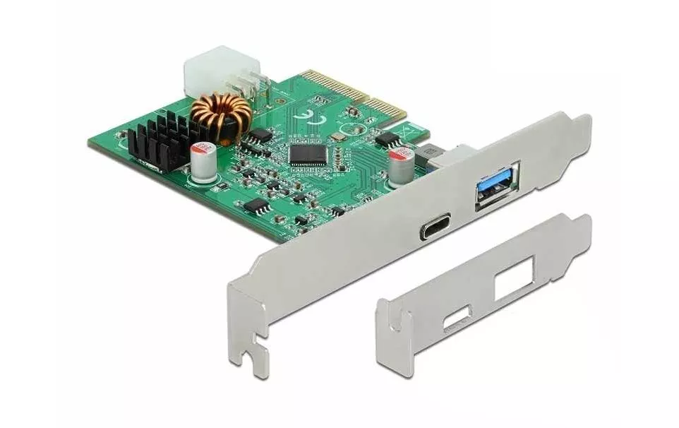 Carte PCI Express 89001 2x USB 3.2, 10Gbs, LP