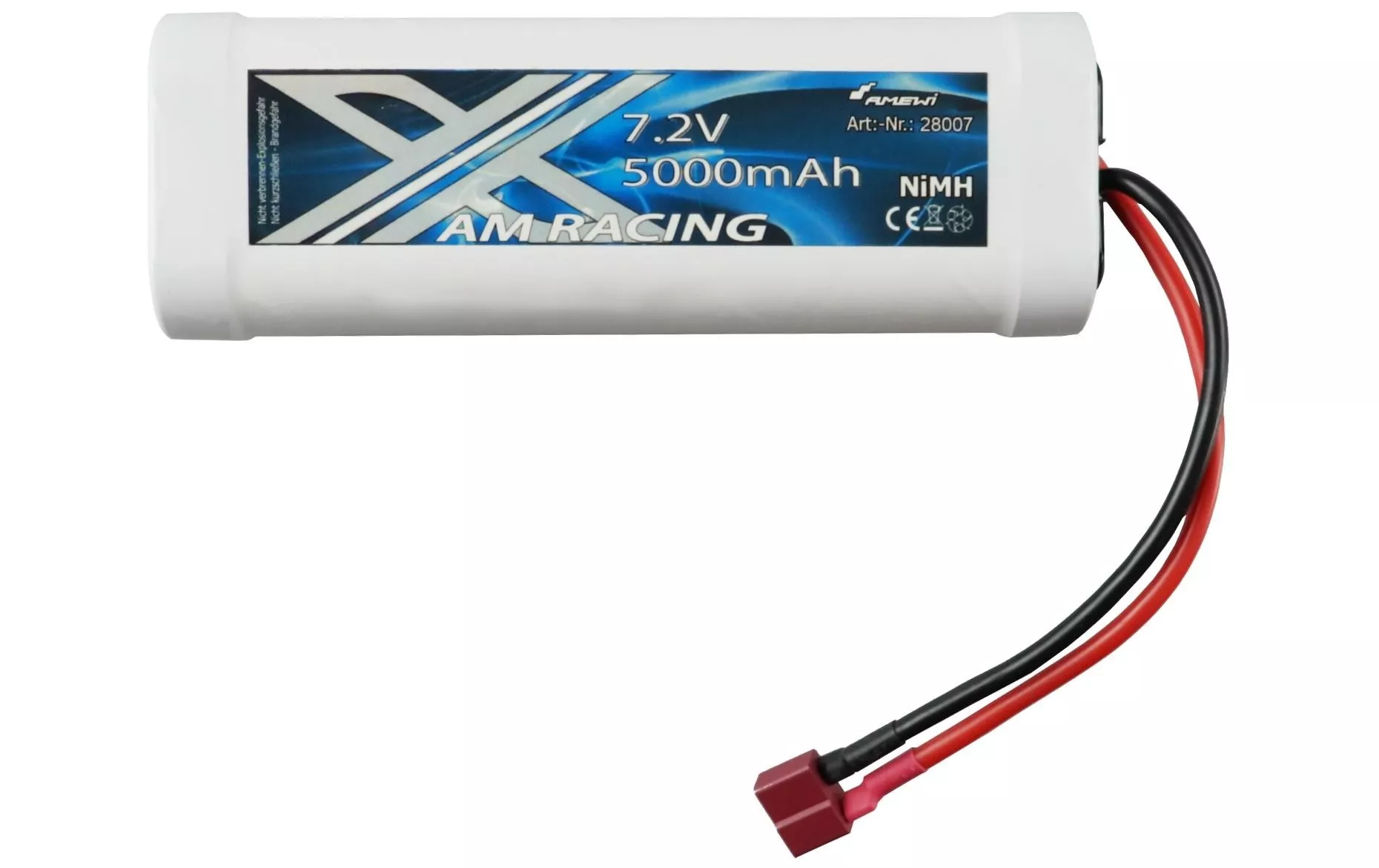 RC Batteria NiMH 5000 mAh 7,2 V Stickpack