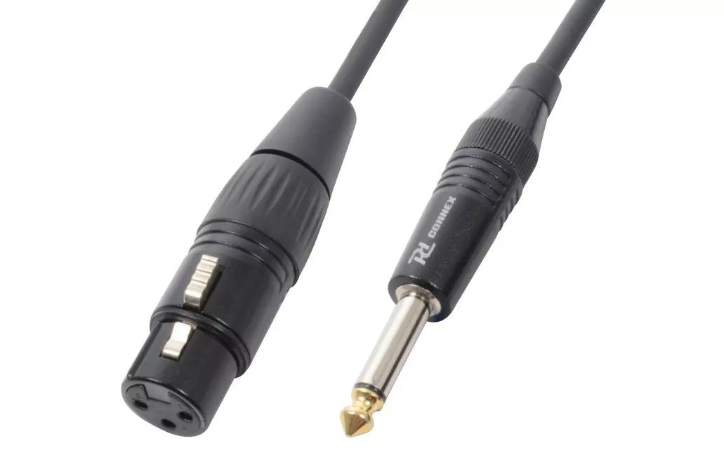 CX40-3 XLR 3 pôles, femelle - jack 6.3 mm, mâle 3 m