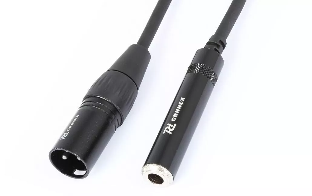 CX130 XLR 3 pôles, mâle - jack 6.3 mm, femelle 0.15 m