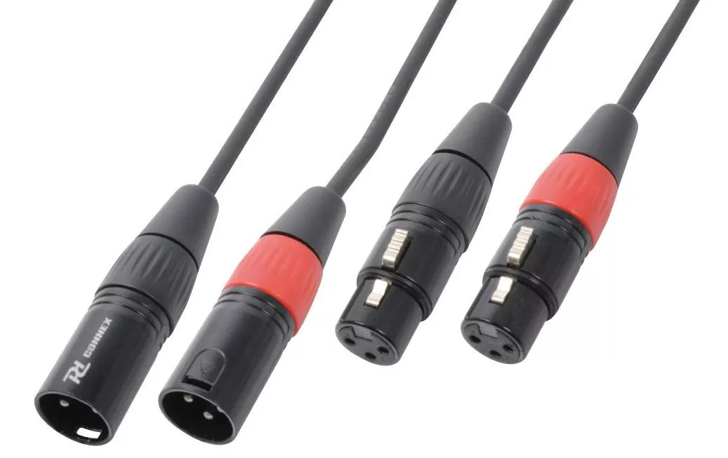 CX60-3 XLR 3 pôles, mâle - XLR 3 pôles, femelle 3 m